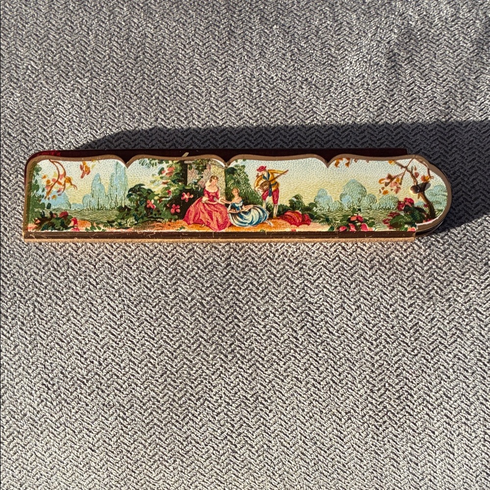 Stratton England Folding Hair Comb Case Vintage Rare EUC - Picture 2 of 7